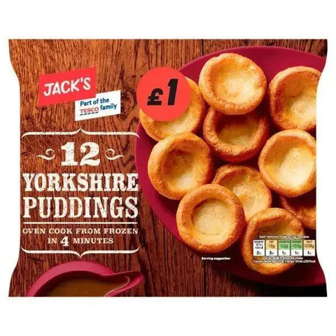 Jacks 12 Yorkshire Puddings 185g