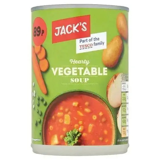 Jacks Hearty Vegetable Soup 400g (Case of 6)