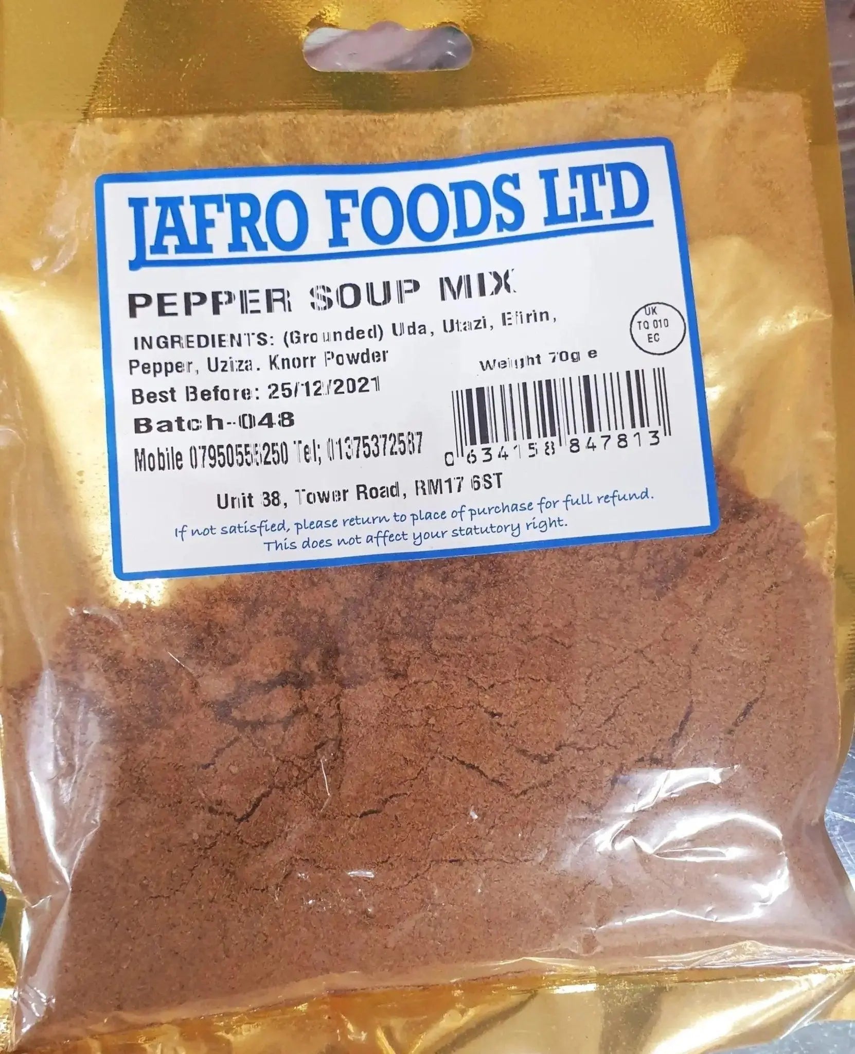 Jafro Food Ltd Pepper Soup Mix