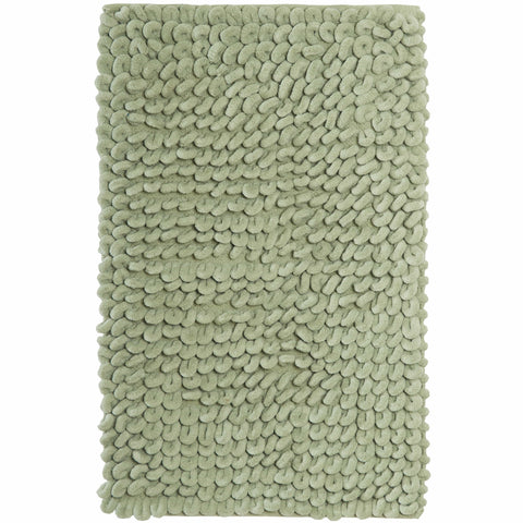 OLIVIA ROCCO Jumbo Loop Bath Mat Non Slip Water Absorbent Rug For Shower And Toilet Large Size Floor Mat Plush Loop Design