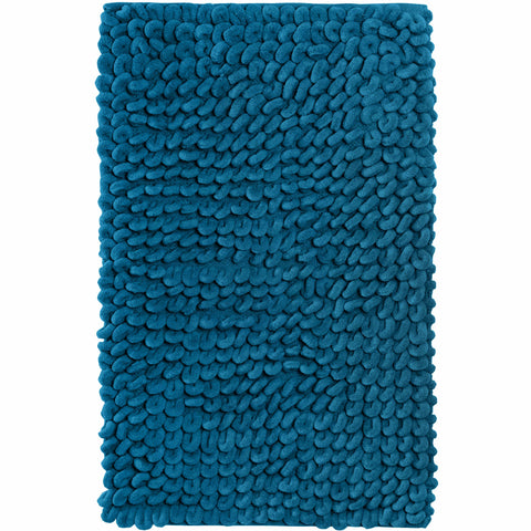 OLIVIA ROCCO Jumbo Loop Bath Mat Non Slip Water Absorbent Rug For Shower And Toilet Large Size Floor Mat Plush Loop Design