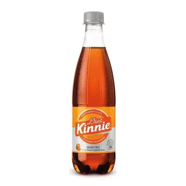 Kinnie Diet Orange & Herb Soft Drink 12 x 500ml PET
