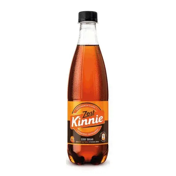 Kinnie Zest Orange & Herb Soft Drink 12 x 500ml PET