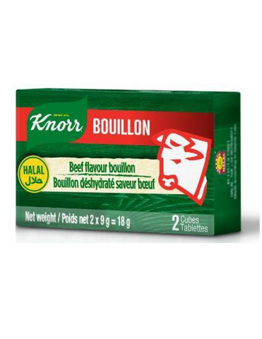 KNORR Beef Flavour Bouillon Halal 18g