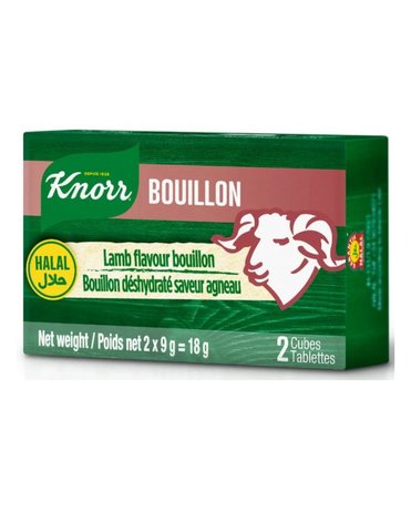 KNORR Lamb Flavour Bouillon Halal 18g