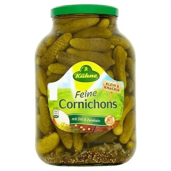 Kuhne Cornichons 2450g (Drained Weight 1380g)