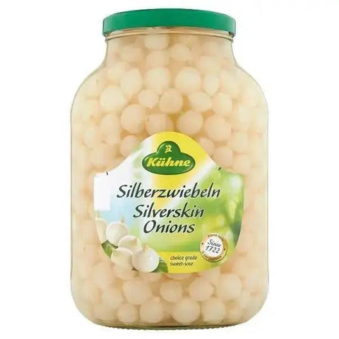 Kühne Silverskin Onions 2400g (Drained Weight 1380g)