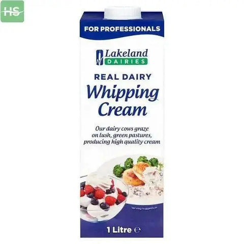 Lakeland Dairies Real Dairy Whipping Cream 1 Litre