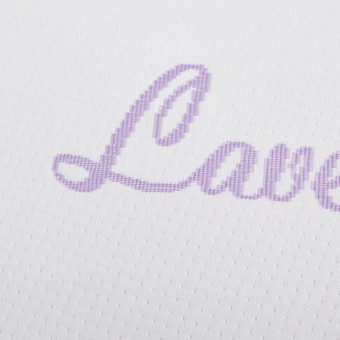 OLIVIA ROCCO Lavender Infused Microfibre Hotel Pillow Medium Support Hypoallergenic Side Sleeper Luxury Down Like Comfort