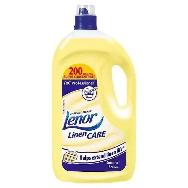 Lenor Professional Fabric Conditioner Summer Breeze 4L (Case of 2)