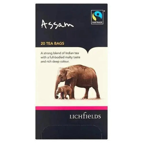 Lichfields Fairtrade Assam 20 Tea Bags 40g