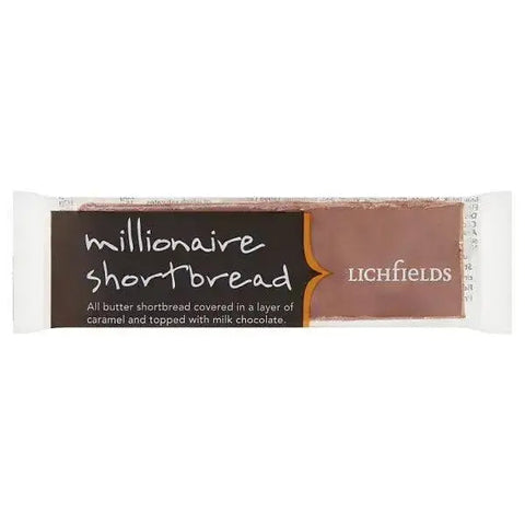 Lichfields Millionaire Shortbread 65g (Case of 18)