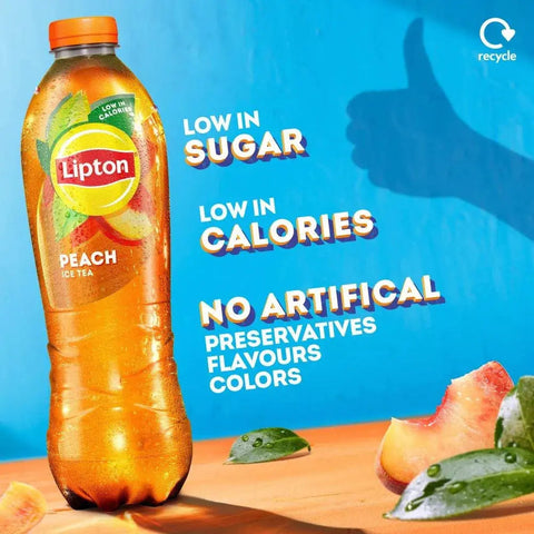 Lipton Peach Ice Tea 1.25L (Case of 6)