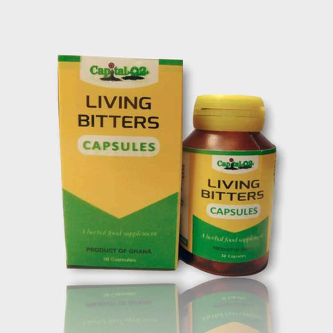 Living herbal Bitters, A Natural Colon Cleansing formula