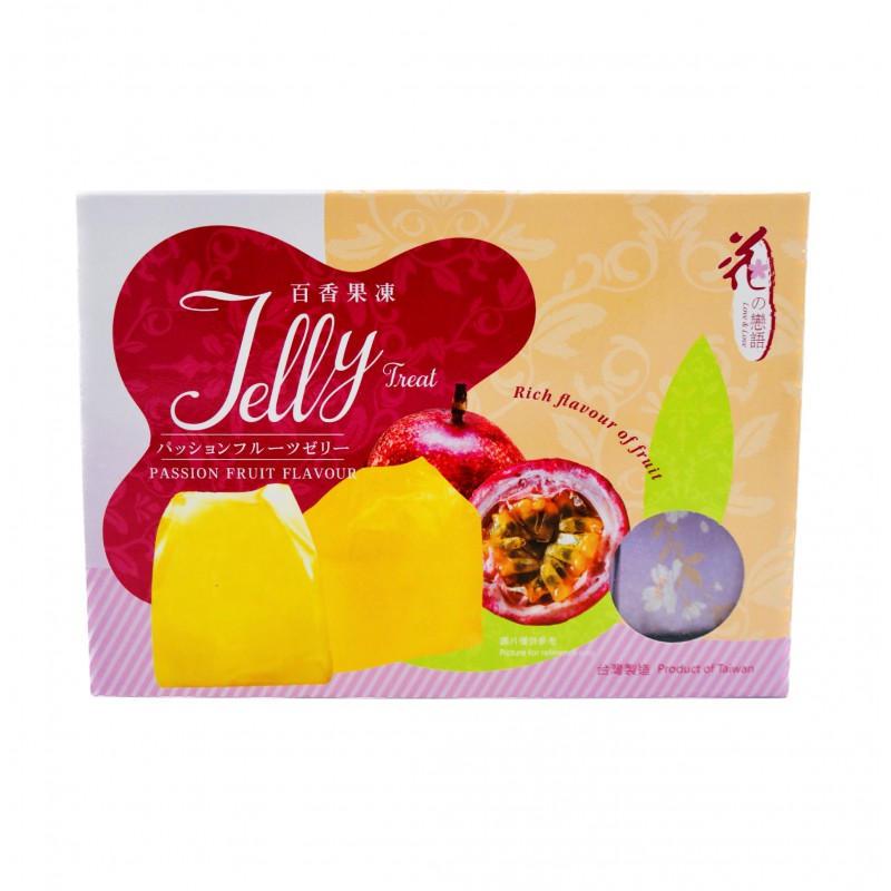 LOVE & LOVE Fruit Jelly Passion Fruit Flavour 200g – Jag Couture Chocolates