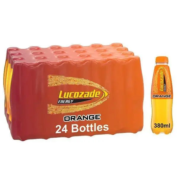 Lucozade Energy Orange 380ml (Case of 24)