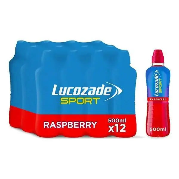 Lucozade Sport Raspberry 500ml (Case of 12)