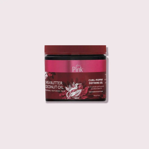 Lusters Pink Shea Butter Coconut Oil Curl-Poppin' Defining Gel