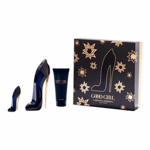 Carolina Herrera Good Girl Gift Set (Eau De Parfum 80ml  Body Lotion 100ml  Eau De Parfum 7ml)
