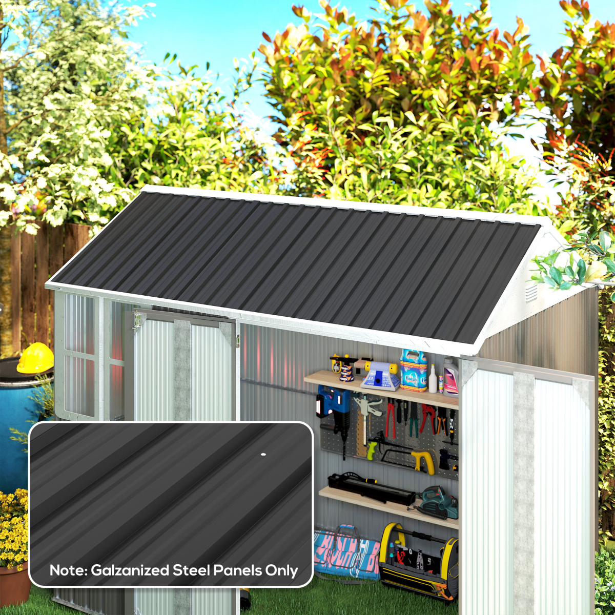 Corrugated Steel Roof Sheet Panels