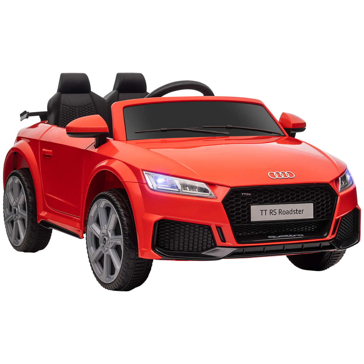 12V Battery Licensed Audi TT Ride On Car w/ Remote Headlight MP3 Red