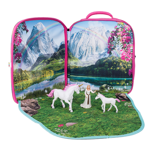 Playscape Fantasy Backpack with Figures  Adventure Playset