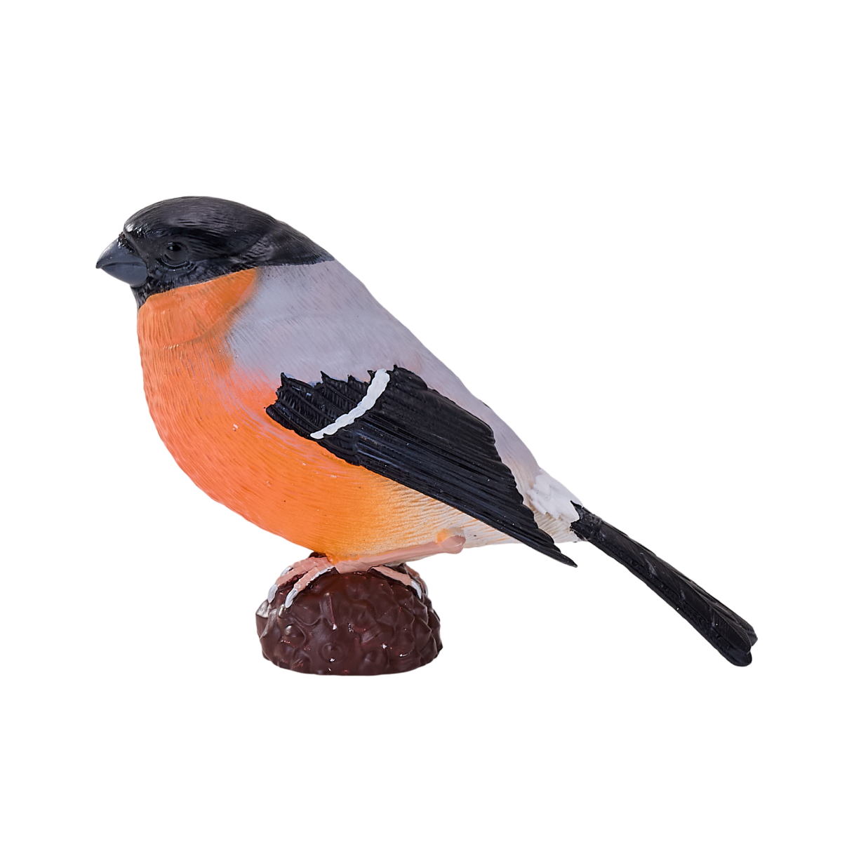 Bullfinch Bird Toy  Realistic Wildlife Figurine