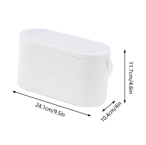 Make Up Case with LED Light Mirror Portable Makeup Organiser Cosmetic Storage Box Vanity Jewelry Case