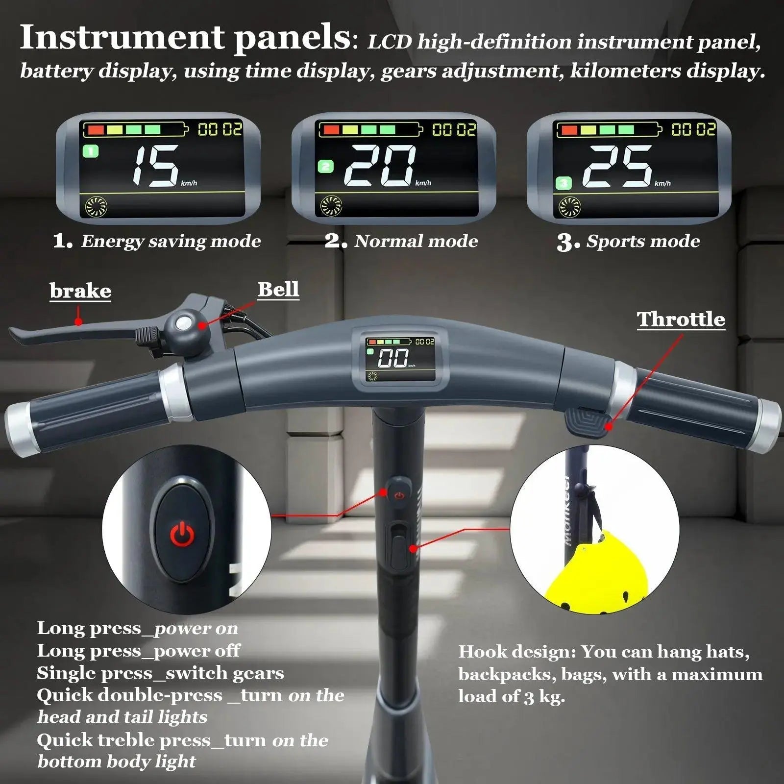 Mankeel MK006 Sliver wings Porsche design electric scooter