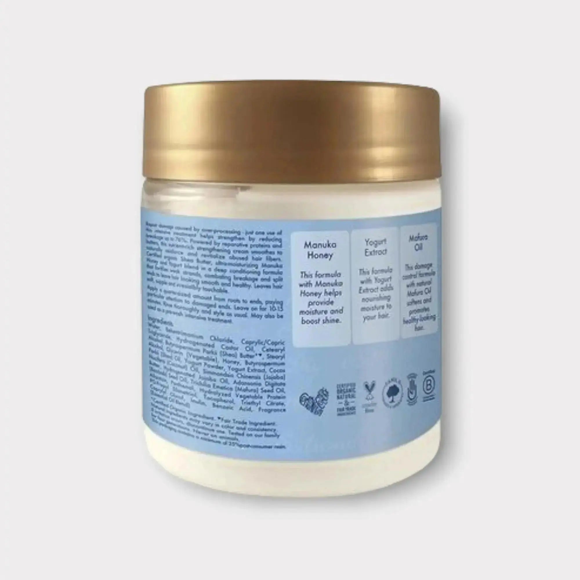 Manuka Honey & Yogurt Hydrate + Repair Protein-Strong Treatment 8oz