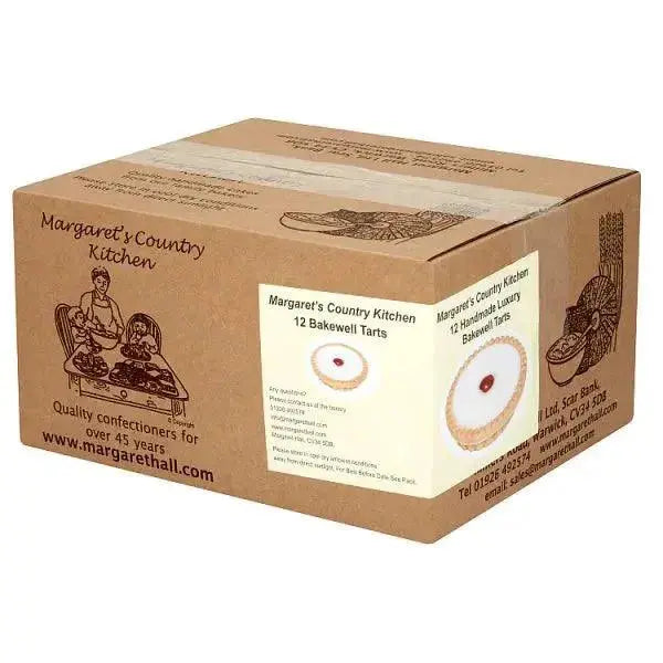 Margaret's Country Kitchen 12 Handmade Luxury Bakewell Tarts (Case of 12)