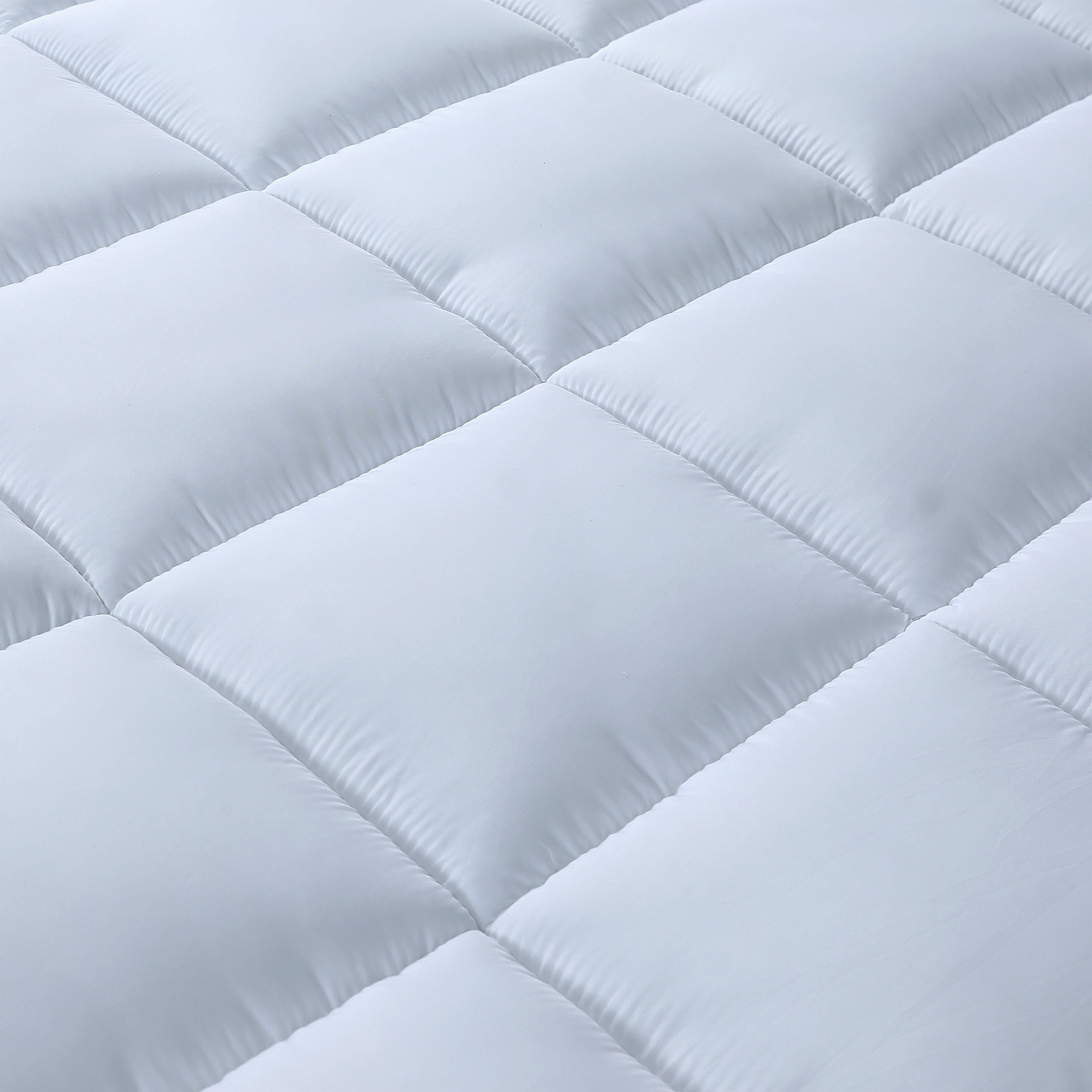 OLIVIA ROCCO Microfibre Mattress Topper Heavy Fill Extra Deep For Ultimate Comfort Anti Allergy Cooling Hypoallergenic Machine Washable