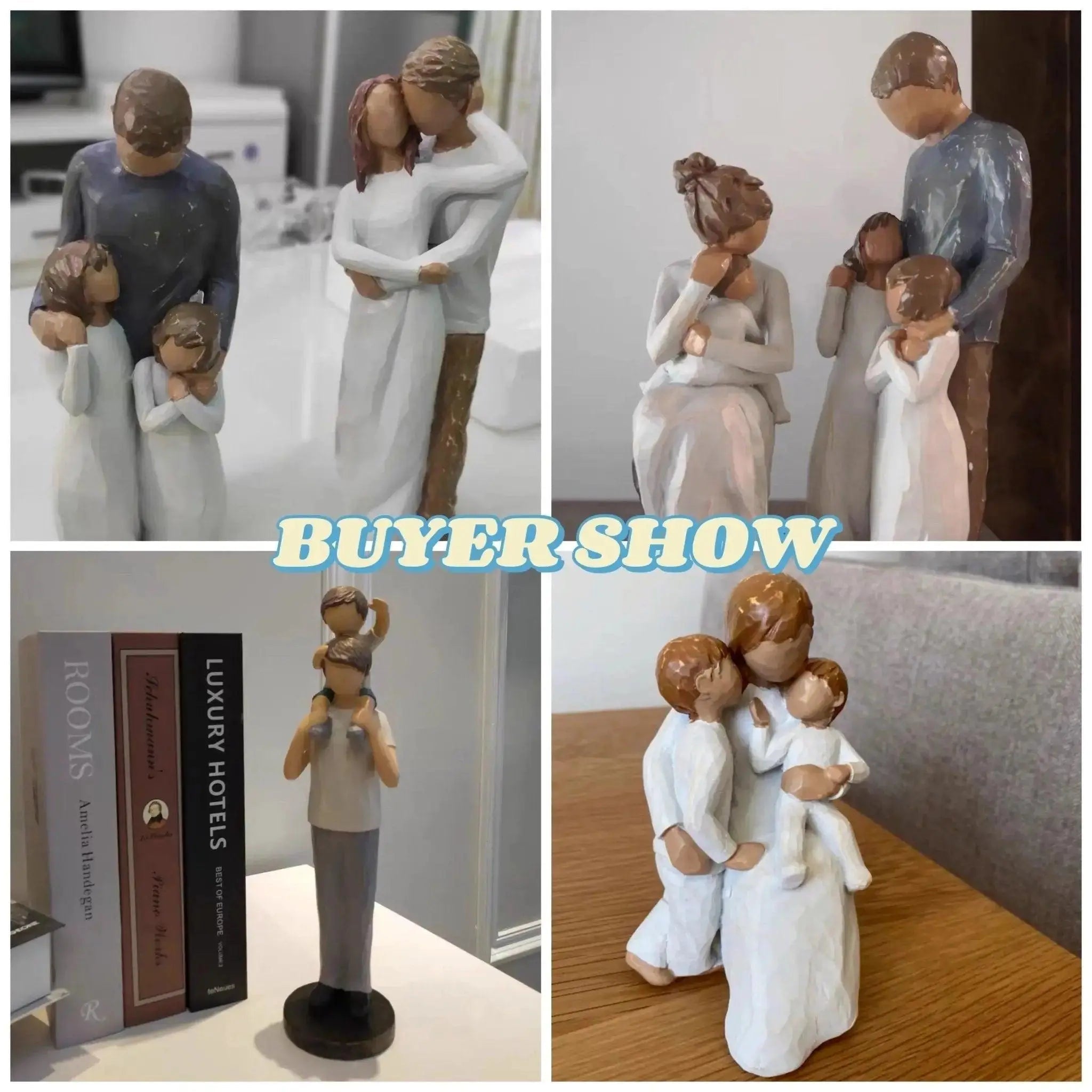 Modern Resin Character Miniature Figurines Home Decoration Accessories Love Gift Desk Decoration Memorial Gift Easter Decoration