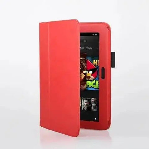 MOFRED Red Case for 6" Kindle Tablet, with screen protector & stylus, New