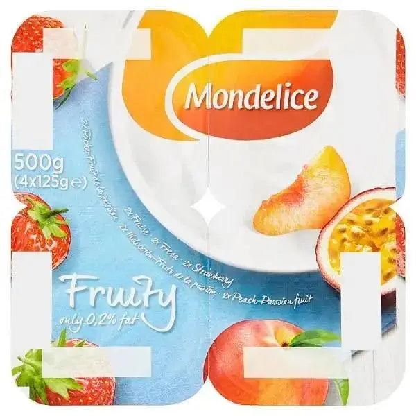 Mondelice Fruity Yogurt 4 x 125g (500g)