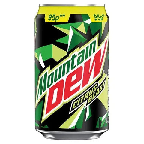 Mountain Dew Citrus Blast 330ml (Case of 24)