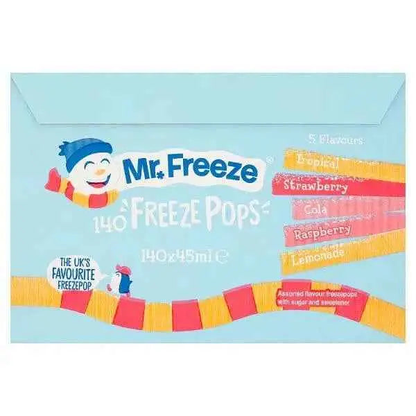 Mr. Freeze Freeze Pops 140 x 45ml (Case of 140)