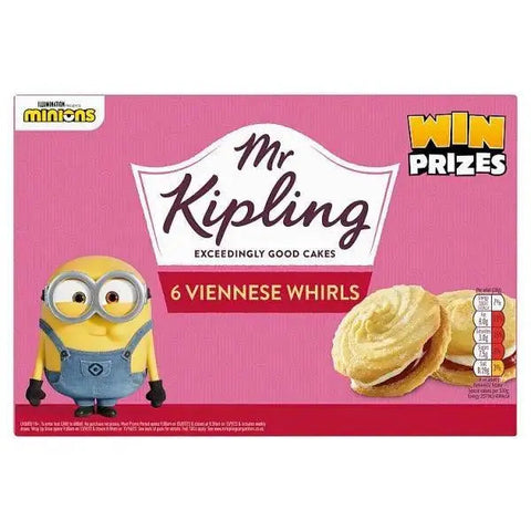 Mr Kipling 6 Viennese Whirls