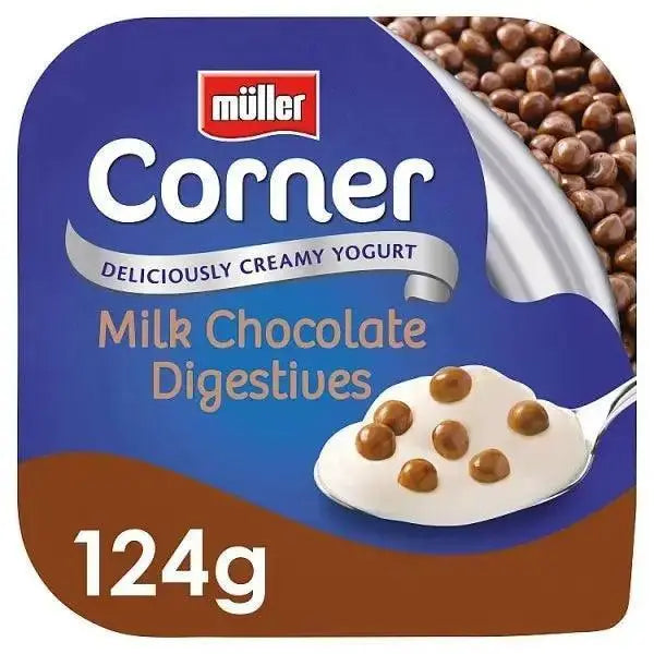 Müller Corner Milk Chocolate Digestives Yogurt 124g