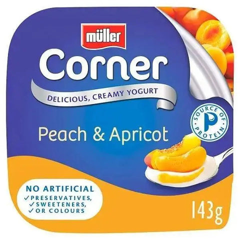 Muller Corner Peach and Apricot Yogurt 143g