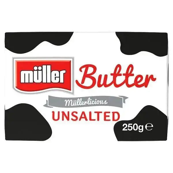 Müller Unsalted British Butter 250g
