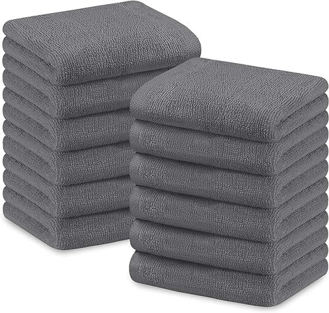 OLIVIA ROCCO Bath Sheets 500GSM Ultra Soft Super Absorbent Quick Dry Cotton White Grey Hotel Durable Bulk Pack 12 BBs Hospitals