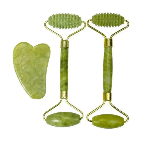 Natural Jade Roller Massager for Face Body and Back