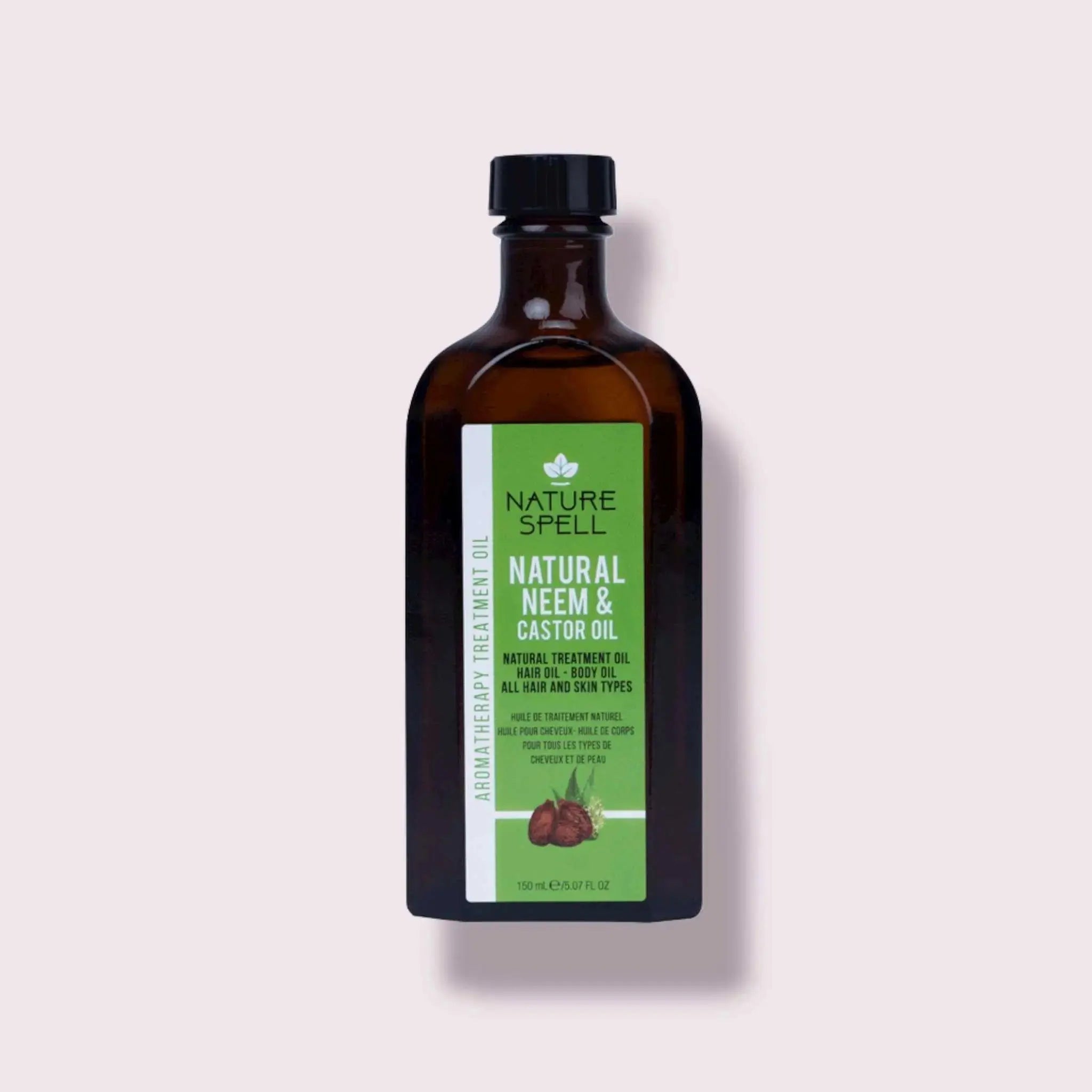 Nature Spell 150ml Neem & Castor Treatment Oil