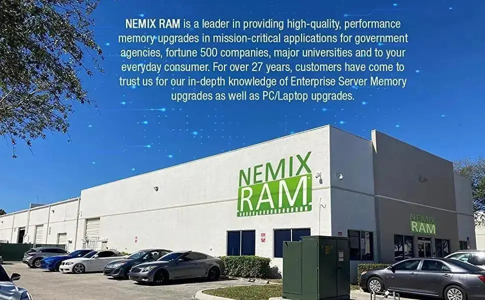NEMIX RAM 16GB DDR-4 PC4-25600 for PCs – NEW