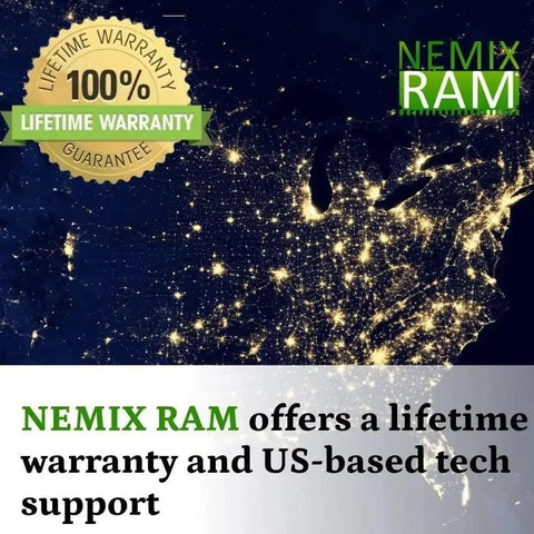 NEMIX RAM 16GB DDR-4 PC4-25600 for PCs – NEW