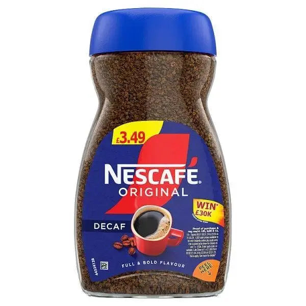 Nescafe Original Decaf Instant Coffee 95g