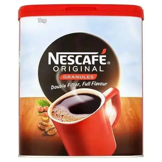 NESCAFE Original Instant Coffee Granules Tin 1kg