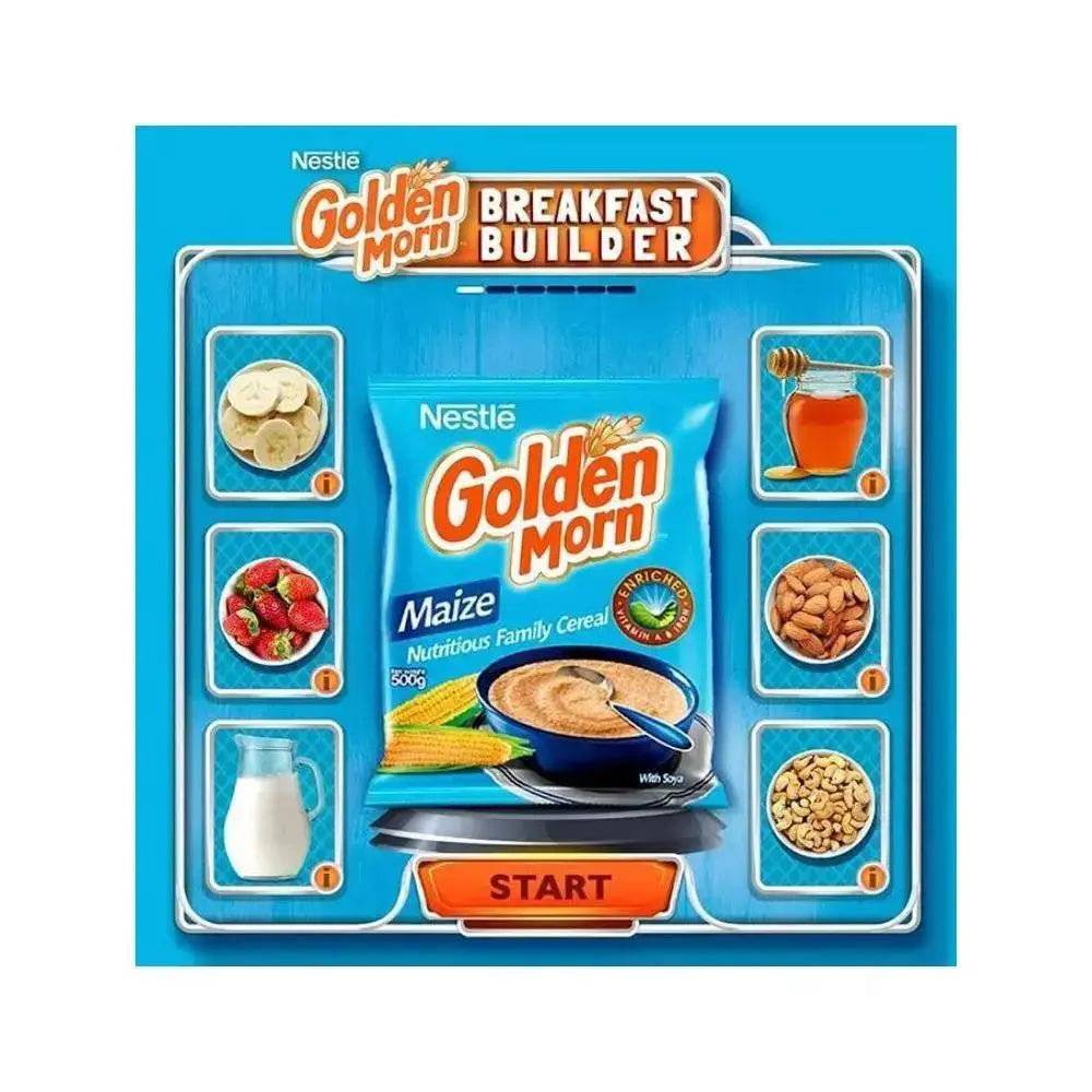 Nestle Golden Morn Cereal 500g, 1kg