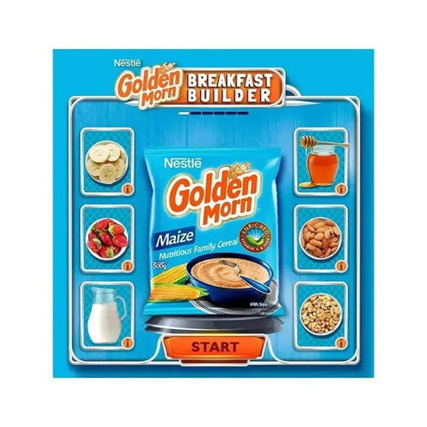 Nestle Golden Morn Cereal 500g, 1kg